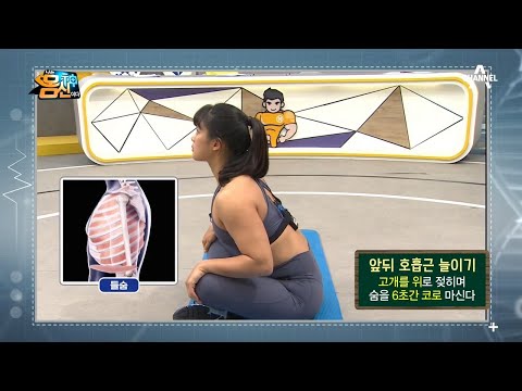 호흡근 강화해 폐 기능 UP! 폐 건강 도움 되는 [호흡근 펌핑 운동] | 나는 몸신이다 278 회