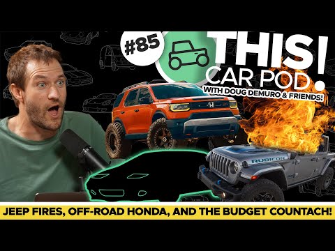 EV Sales Crash! Doug's Carrera GT Breaks Down, Jeeps Are Catching Fire! THIS CAR POD! EP85