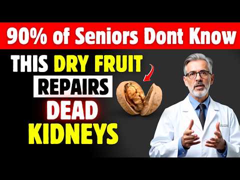 Top 5 DRIED FRUITS That Lower Creatinine & Support Kidney Health Naturally | Senior Kidney Health