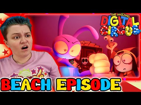 THIS IS MESSED UP!!!!~ THE AMAZING DIGITAL CIRCUS (Ep7 Beach Episode) REACTION!!!