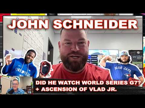 Toronto Blue Jays' John Schneider on the Ascension of Vlad Guerrero Jr. | BASEBALL TONIGHT PODCAST