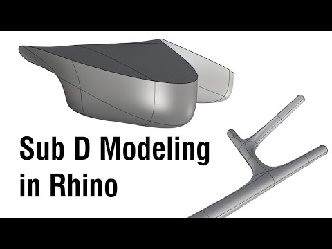 Rhino Sub D Tutorial