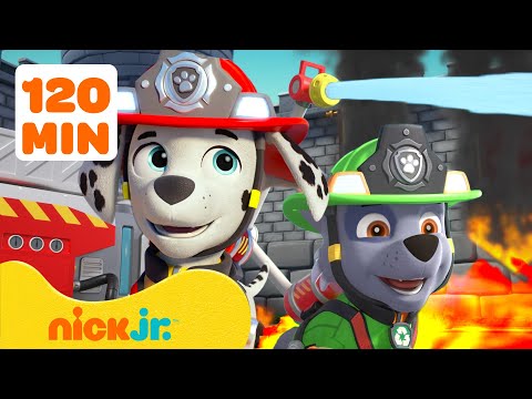 Best PAW Patrol Fire Rescue Moments! 🚒🔥 #3 | 120 Minutes | Nick Jr.