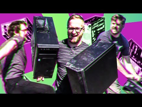 Destroying Computer Cases