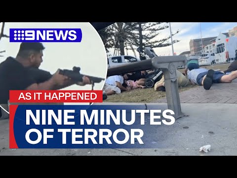 Nine minutes of horror: Bondi Terror Timeline | 9 News Australia