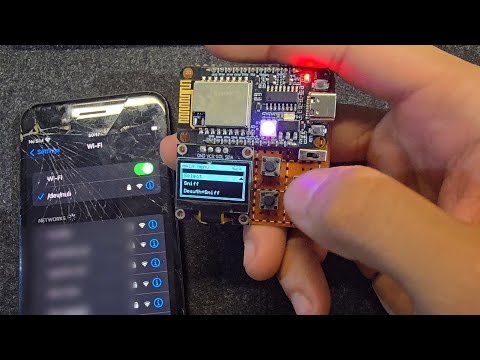 Capturing 2.4 and 5GHz WiFi Hashes - BW16 Deauther + Sniffer