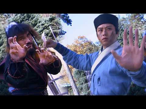 Kung Fu movie! The villains besieged Wudang, but were defeated by the Kung Fu boy alone!