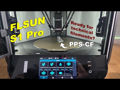 FLSUN S1 Pro – Fast 3D Printer for Technical Filaments Too?