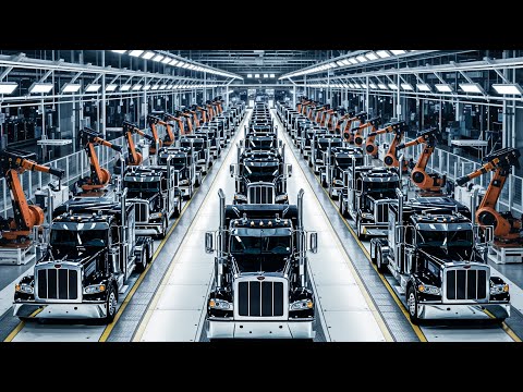How Peterbilt Builds Thousands of Trucks Daily | Inside the Denton Factory (Full Process)