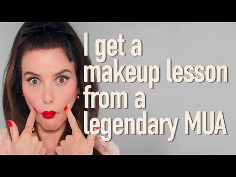 I Get a Makeup Lesson With a Legendary Artist!!