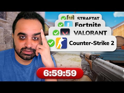 I Streamed until I beat the hardest FPS Challenge... I regret it