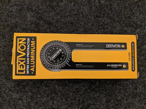 Lexivon LX-230 Miter Saw Protractor