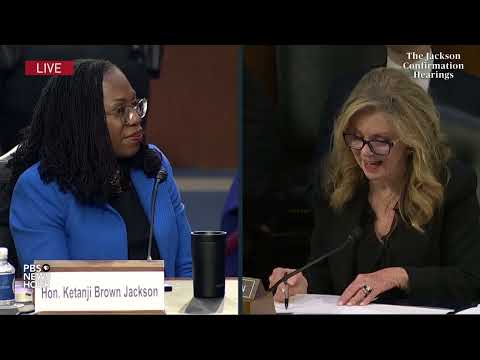 WATCH: 'All child predators are dangerous,' Jackson tells Sen. Blackburn