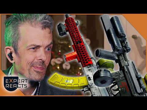 Firearms Expert Reacts to CURSED Escape From Tarkov Guns IRL | Cursemas Special | EXP
