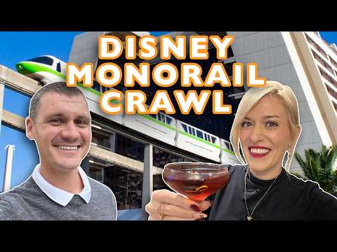 DISNEY WORLD MONORAIL CRAWL: A Theme Park Tradition | Contemporary, Polynesian, Grand Floridian