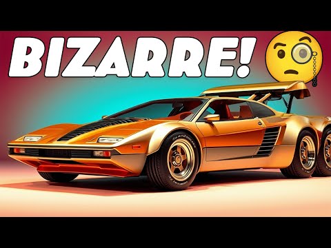 18 WEIRDEST Concept Cars From the 1980s That Were Too Bizarre to Release!