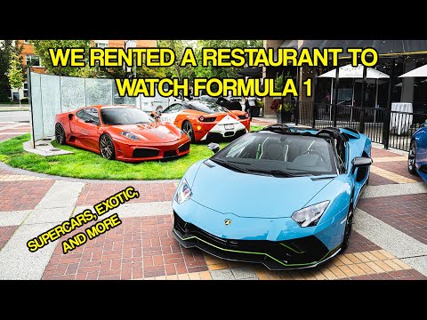 Monza F1 Party and the Original Cool Whip a 1903 Horseless Carriage | 4K