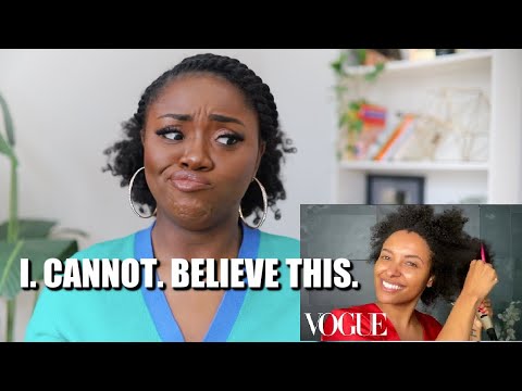 REACTING TO KAT GRAHAM'S NATURAL HAIR ROUTINE😳 I cannot believe this...