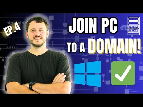 Join a PC to Active Directory — Full Domain Setup Walkthrough