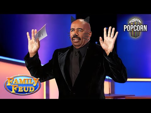TOP 10 Animal Questions Which Steve Harvey LOVED | Family Feud