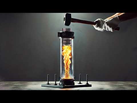 How Diesel Actually Ignites (Slow Mo)