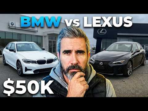 BMW 3 Series or Lexus IS? Here's Which One I'd Buy With $50K!