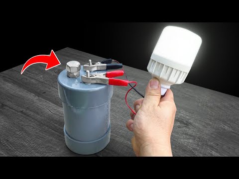 No Batteries or Accumulators Needed! How to Make FREE 12V Power!