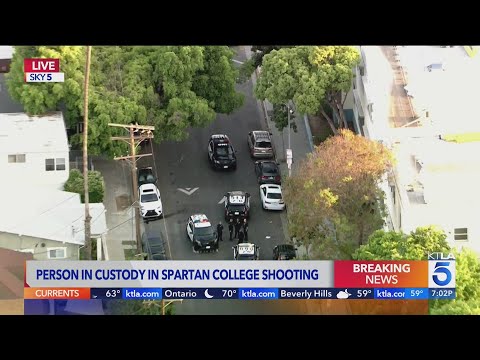 Suspect in custody after Inglewood college shooting leaves 2 wounded