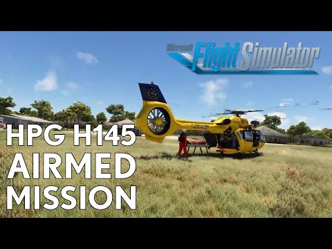 Real Helicopter Pilot Tries Rescue Mission in Microsoft Flight Simulator with the HPG Airbus H145