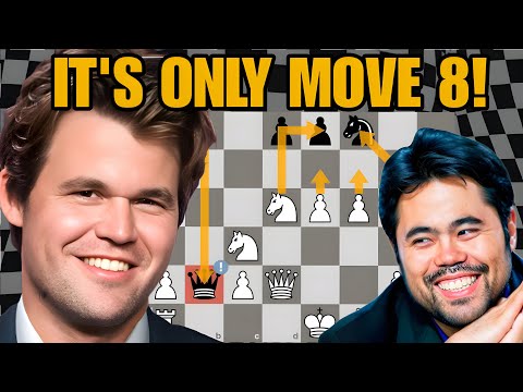 "He's Breaking Chess!" || Magnus Carlsen STUNS Hikaru w/ SHARPEST OPENING Of All Time!