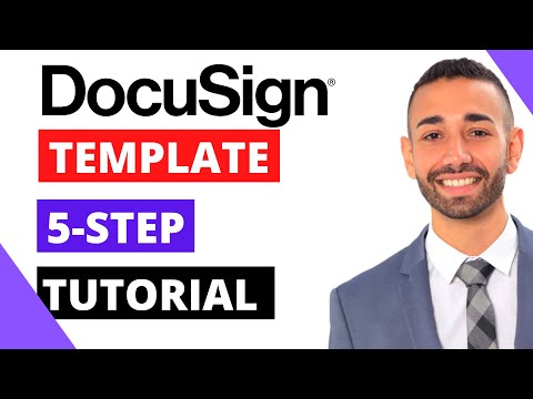 How To CREATE And Use DOCUSIGN TEMPLATES in 2025 Step By Step TUTORIAL
