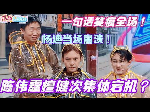 陈伟霆檀健次集体宕机？杨迪当场崩溃：你们脑袋是空的吧！笑疯全场！#陈伟霆 #檀健次 #杨迪 #你好星期六