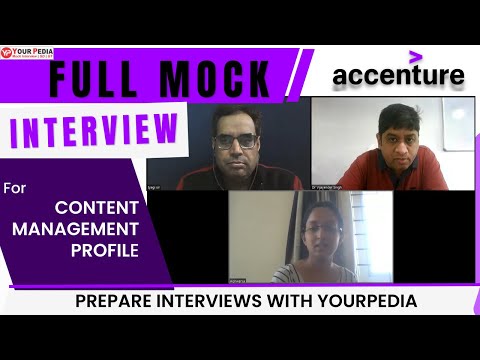 Accenture-Content Management Full Mock Interview | Start your preparation with YourPedia