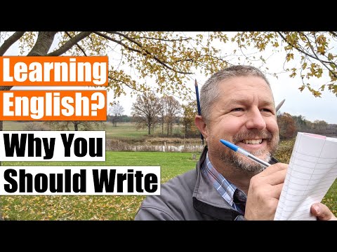 Learning English? Find Out Why Writing is Cool and Important When Learning English