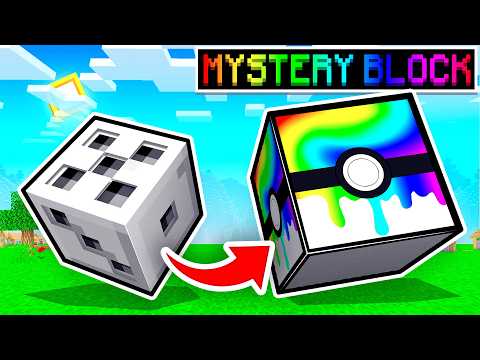 Throwing MINECRAFT LUCKY BLOCK DICE To Get GOD POKEMON