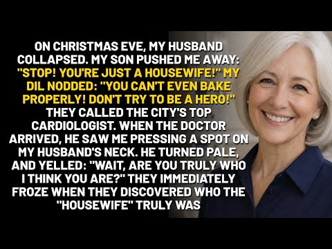 "You Are Just A Housewife!" My Son Pushed Me Away. The Doctor Arrived And Asked: Is That Really You?