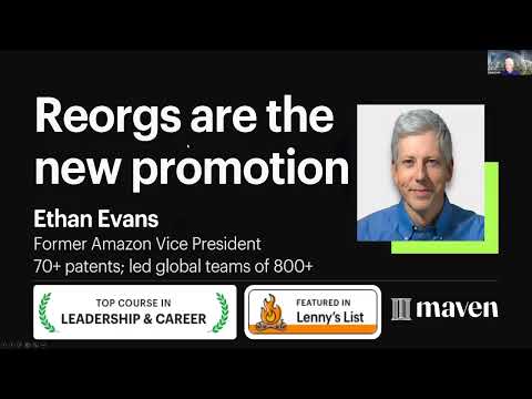 Reorgs are the new promotion