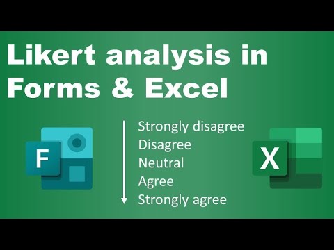 Likert analysis in Microsoft Forms, Excel & Power Query