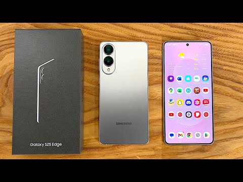 Samsung Galaxy S25 Edge Unboxing & First Impressions!