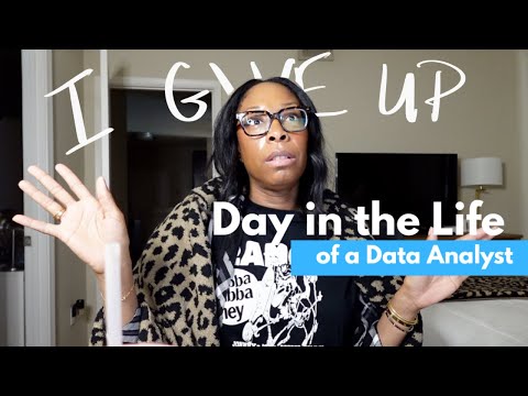 feeling defeated | Day in the Life of a Data Analyst (vlog)👩🏾‍💻