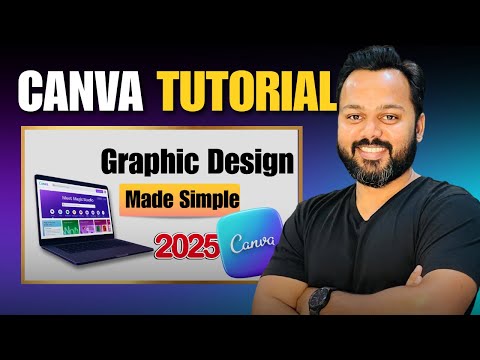 Canva for Students and Housewives | Canva Tutorial 2025