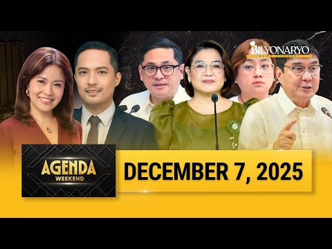 Weekend Agenda | December 7, 2025