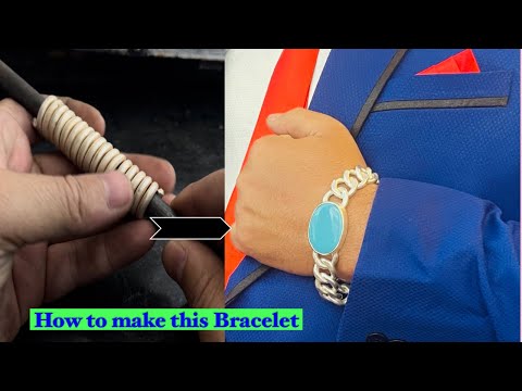 Silver Bracelet Making | Celebrity Chain Bracelet