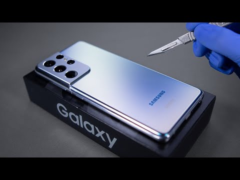 Samsung Galaxy S21 Ultra Unboxing - ASMR