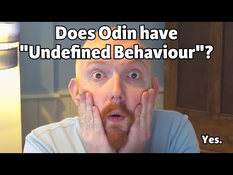 Does Odin have "Undefined Behaviour"? Yes.
