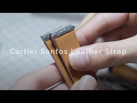 Reveals Secrets to Crafting PERFECT Cartier Santos De Leather Straps