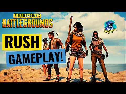 Rush gameplay begins || PUBG MOBILE | ShaVash Gaming | Road to 10k