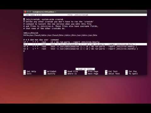 Pianificare operazioni con CRONTAB | Linux