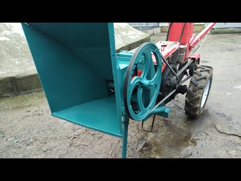 Дробилка веток своими руками. Изготовление, испытание, работа, обзор.