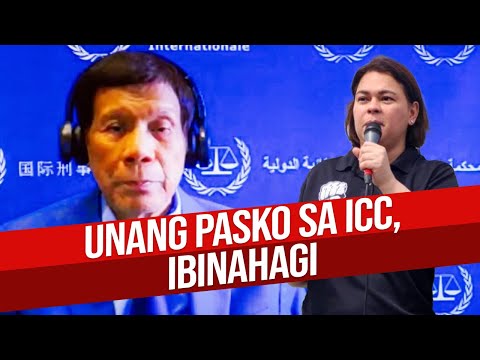 VP SARA DUTERTE, IBINAHAGI ANG UNANG PASKO NI FPRRD SA ICC.